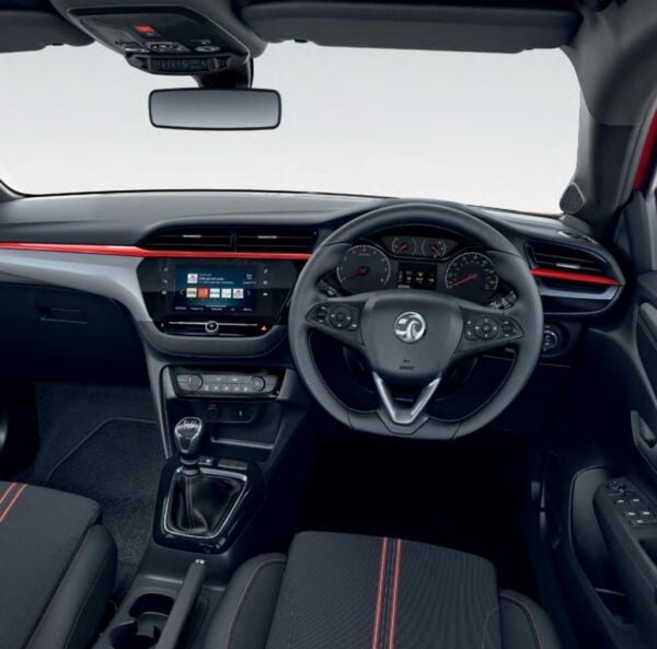 PSA (MOPAR) 98344066PQ | Opel Corsa F İç Trim Kiti Kırmızı Orijinal