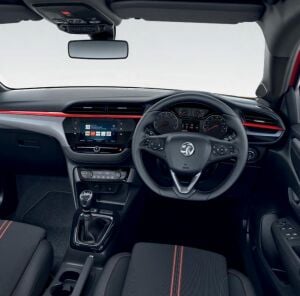 PSA (MOPAR) 98344066PQ | Opel Corsa F İç Trim Kiti Kırmızı Orijinal