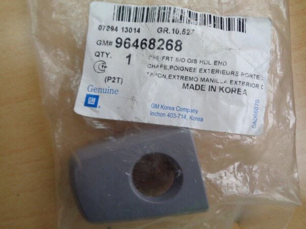 PSA (MOPAR) 96468268 Chevrolet Epica Ön Kapı Açma Küçük Kapağı Delikli Orijinal