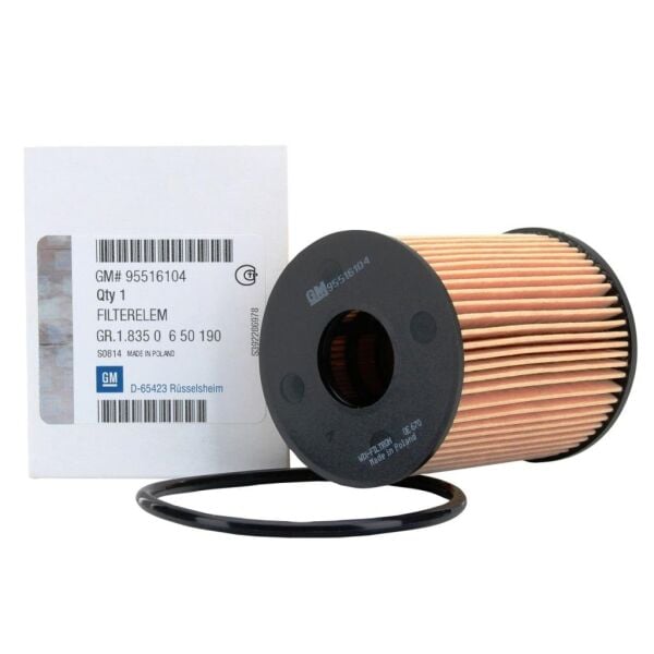 PSA (MOPAR) 95516104 Opel Corsa D 1.3 Dizel Yağ Filtresi Orijinal (Tırnaklı Tip)