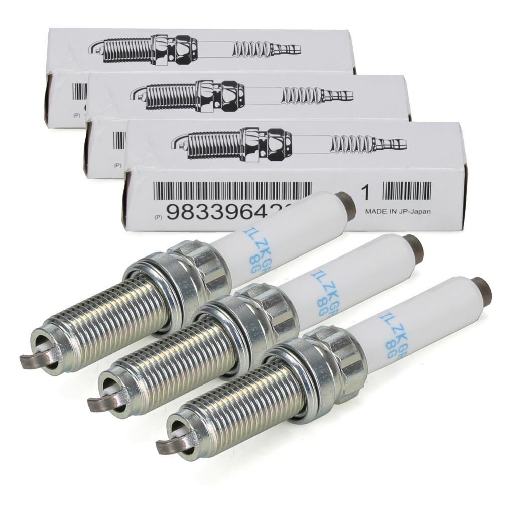 PSA 9833964280 | Peugeot 3008 1.2 Benzinli Ateşleme Buji Takımı (3 Adet) PSA Orijinal