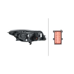 HELLA 1EL 011 165-751 | Opel İnsignia A Sol Ön Helojen Ledli Far Komple