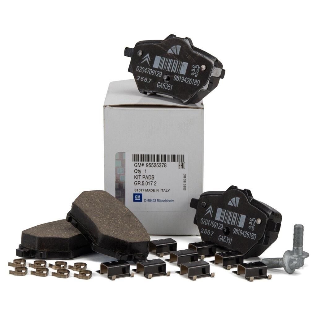 PSA (MOPAR) 1693587280 | Opel Grandland X Arka Fren Balata Takımı Orijinal