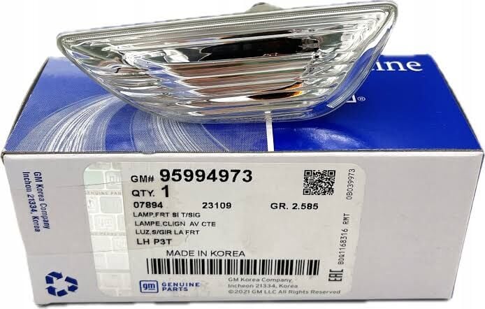 IOE-PSA (MOPAR) 95994973 | OPEL Mokka 13- Çamurluk Sinyali Sol Orijinal