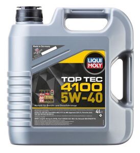 LIQUI MOLY 2195 5W40 Motor Yağı TOP TEC 4100 Tam Sentetik 4 Litre