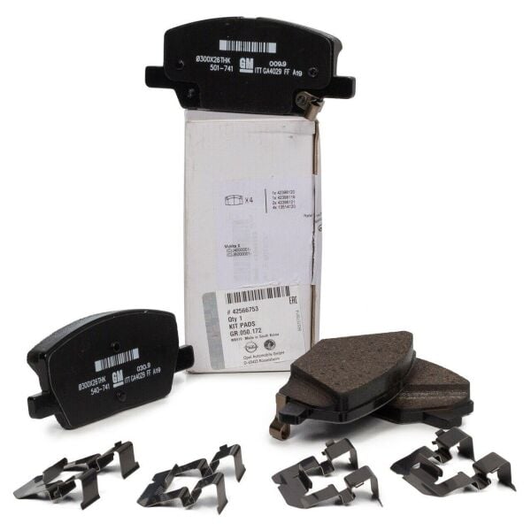 PSA (MOPAR) 42566753 Opel Mokka X Ön Fren Balata Takımı 2018 Model Sonrası Orijinal