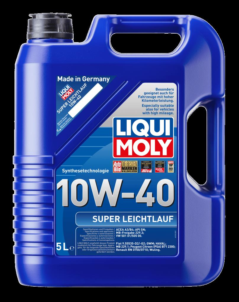 LIQUI MOLY 9505 10W40 Motor Yağı Süper Sentetik SUPER LEICHTLAUF 5 Litre