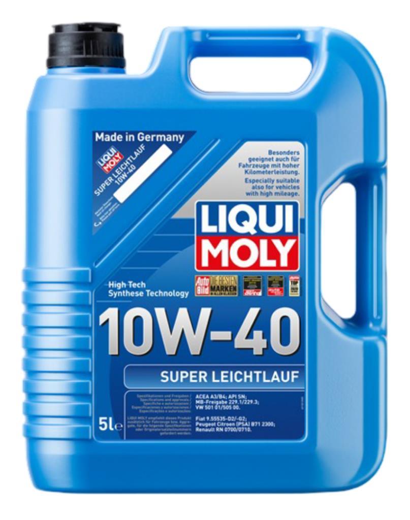 LIQUI MOLY 9505 10W40 Motor Yağı Süper Sentetik SUPER LEICHTLAUF 5 Litre