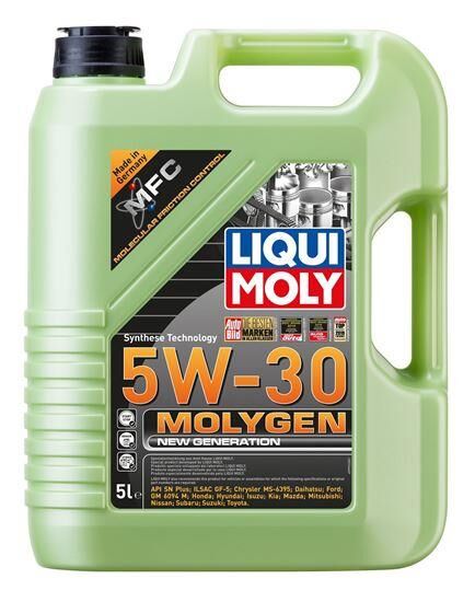 LIQUI MOLY 9952 5W30 Motor Yağı Molygen New Generation Advance Full Sentetik 5 Litre