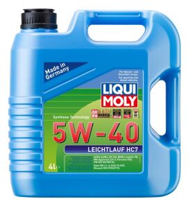 LIQUI MOLY 1382 5W40 Motor Yağı Sentetik LEICHTLAUF HC7 4 Litre