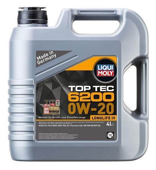 LIQUI MOLY 20788 Top Tec 6200 0W20 Motor Yağı 4 Litre