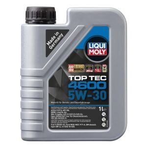 LIQUI MOLY 2315 5W-30 Top Tec 4600 Tam Sentetik Motor Yağı 1 Litre