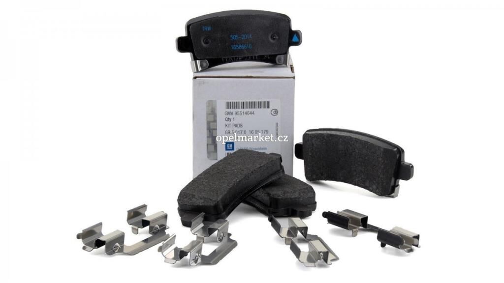 PSA (MOPAR) 39021483 Opel İnsignia Arka Fren Balatası Orijinal