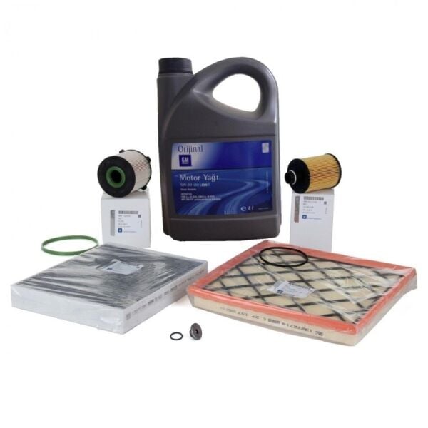 Opel Astra J 1.3 Dizel ( A13DTE ) Bakım Seti Motor Yağı Dahil GM