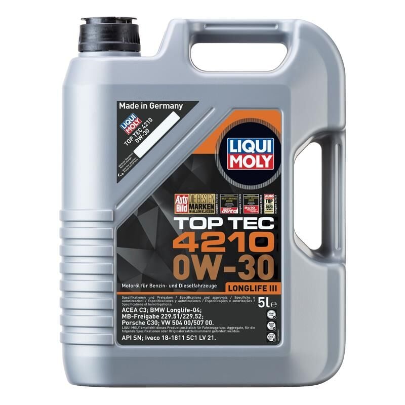 LIQUI MOLY 21605 Top Tec 4210 0W-30 Motor Yağı 5 Litre
