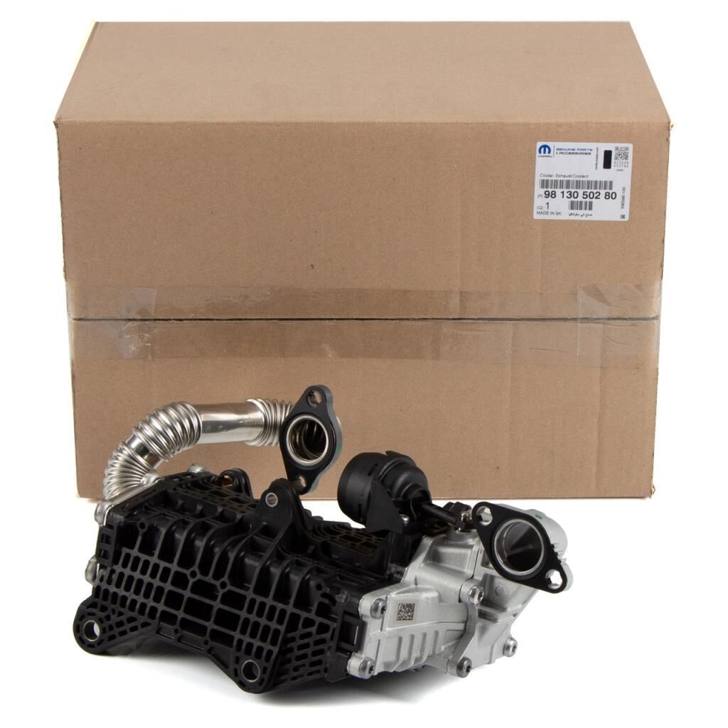 PSA (MOPAR) 9813050280 | Peugeot 2008 P24E 1.5 Hdi Egr Valfi Egr Soğutucu Komple Orijinal