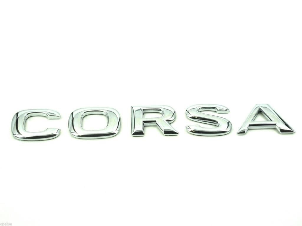 Opel Corsa C Arka Bagaj CORSA Yazısı (GM)