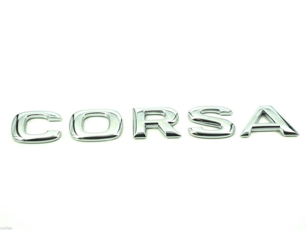 PSA (MOPAR) 9196301 Opel Corsa C Arka Bagaj CORSA Yazısı Orijinal
