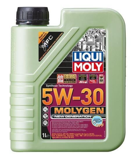 LIQUI MOLY 21224 5W30 DPF Motor Yağı Molygen New Generation Advance Full Sentetik 1 Litre