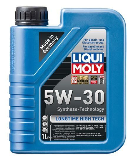 LIQUI MOLY 9506 5W30 Motor Yağı DPF'li Sentetik LONGTIME HIGH TECH 1 Litre