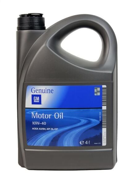Motor Yağı Gm 10W40 Alman Dolum 4 Litre Orjinal Gm