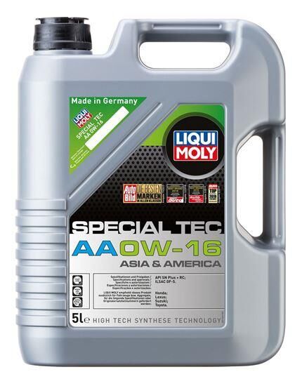 LIQUI MOLY 21328 0W16 Motor Yağı Special Tec AA 5 Litre