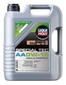 LIQUI MOLY 21328 0W16 Motor Yağı Special Tec AA 5 Litre