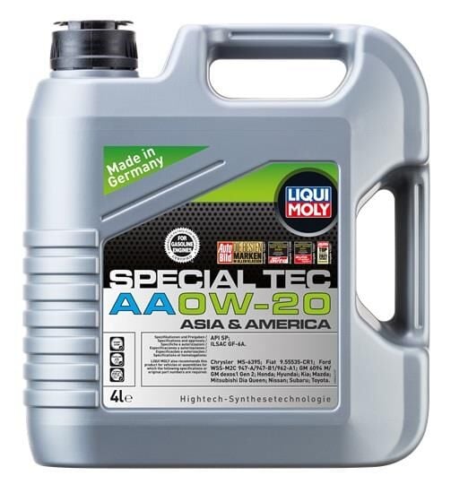 LIQUI MOLY 9705 0W20 Motor Yağı Special Tec AA 4 Litre