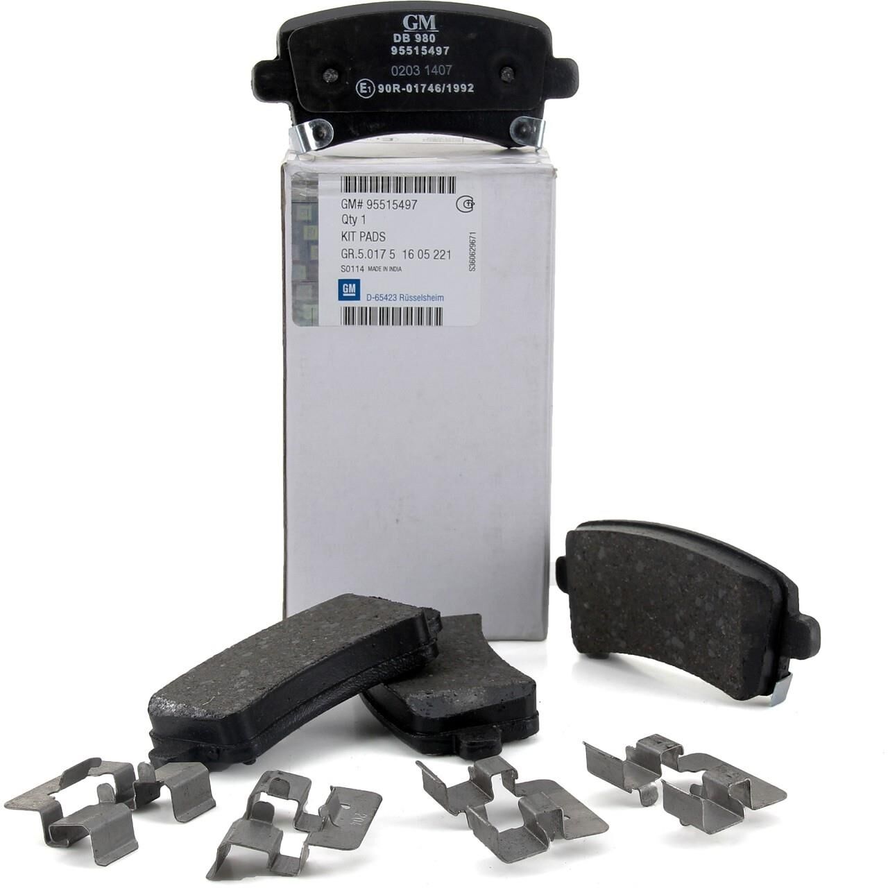 PSA (MOPAR) 95515497 Opel İnsignia A Arka Fren Balata Takımı Orijinal