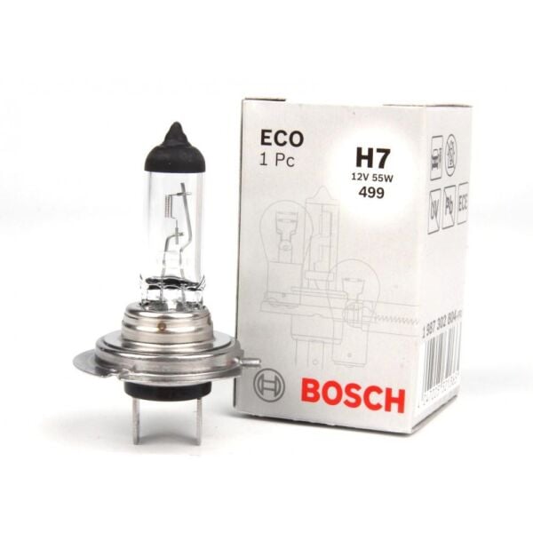 BOSCH 1987302804 | Opel Vectra B Kısa Far Ampulü 12V H7.55W ECO Bosch