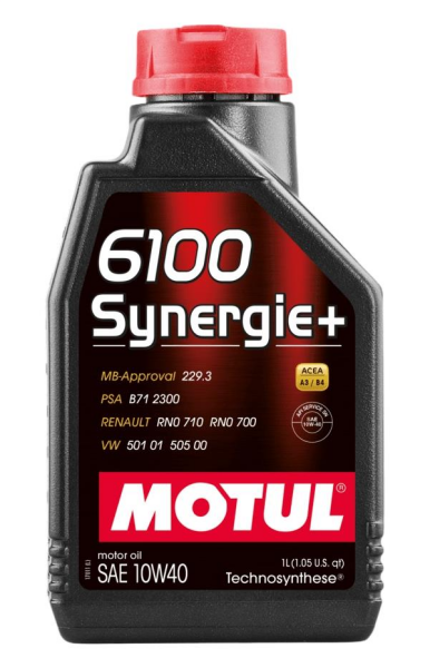 Motul Motor Yağı 6100 Synergie+ 10W40 1 Litre