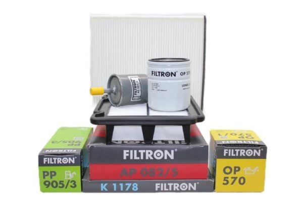 FILTRON AP082/5 K1178 PP905/3 OP570 | Chevrolet Aveo 1.4 1.6 16/8 Valf Benzinli Bakım Filtre Seti  Filtron Marka