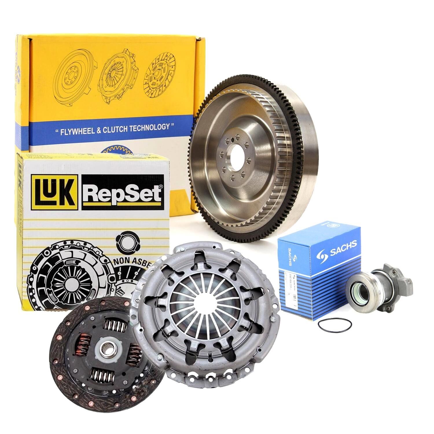 VMOP401 3182654213 620209809 | Opel Corsa D 1.3 Dizel Sabit Volant Debriyaj Seti Debriyaj Rulmanlı 2007-2009 Luk Marka