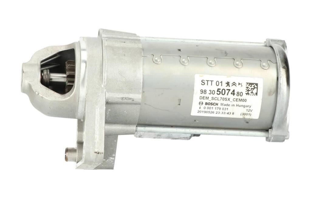 PSA (MOPAR) 9830507480 | Peugeot 508 1.2 Benzinli Marş Motoru Orijinal