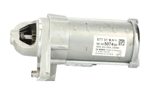 PSA (MOPAR) 9830507480 | Peugeot Partner 1.2 Benzinli Marş Motoru Orijinal