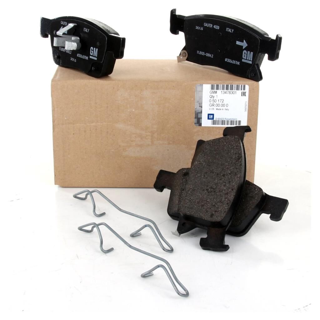 PSA (MOPAR) 13478301 Opel Astra K Ön Fren Balatası 16'Jant (300mm) Orijinal