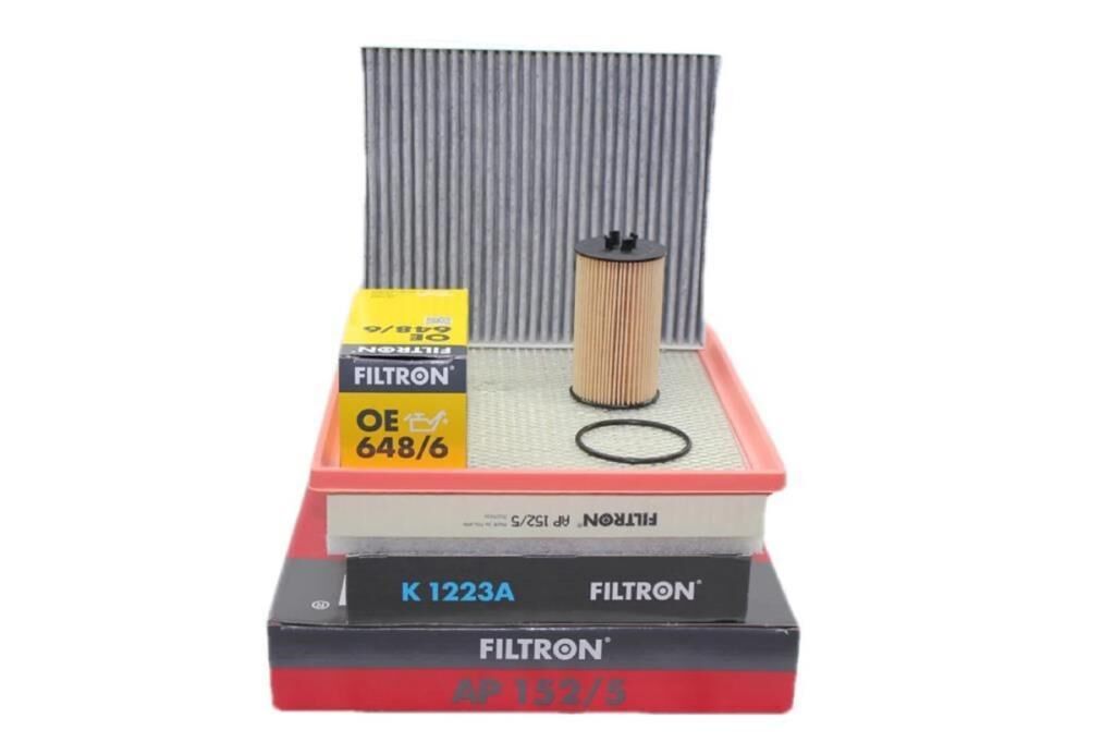 Opel İnsignia A 1.6 (A16XER-A16LET-A16XHT-B16SHL) Turbo Benzinli Motor Bakım Filtre Seti (Karbonlu Polen) Filtron Marka
