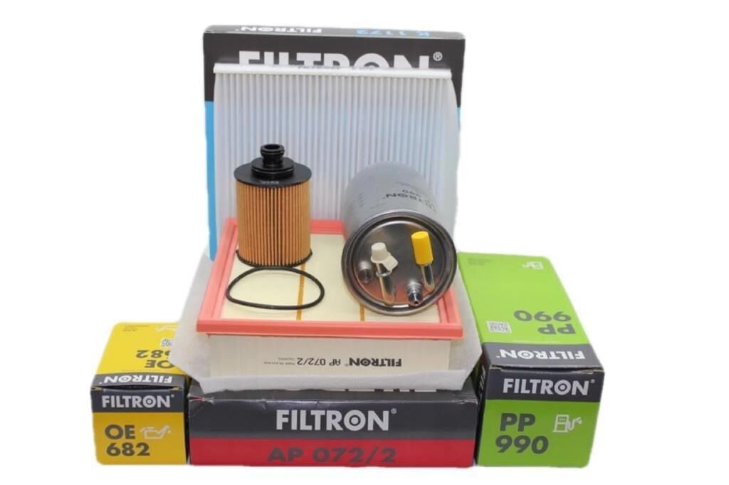 FILTRON OE682 K8010 AP072/2 PP990 | Opel Corsa D 2007/2009 1.3 Euro 4 Dizel Motor Bakım Filtre Seti (Pimli Yağ Filtresi)  Filtron Marka