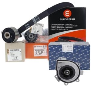 EUROREPAR 1648212080 + PIERBURG 7.07152.21.0 | Opel Astra H 1.6 (Z16XEP-Z16XER-A16XER) Twinport Benzinli Triger Seti ve Devirdaim Su Pompası
