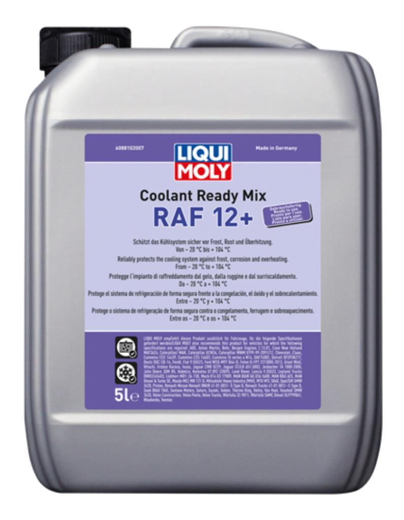 LIQUI MOLY 8810 Radyatör Antifrizi RAF 12+ (G12+) Kırmızı 5 Litre