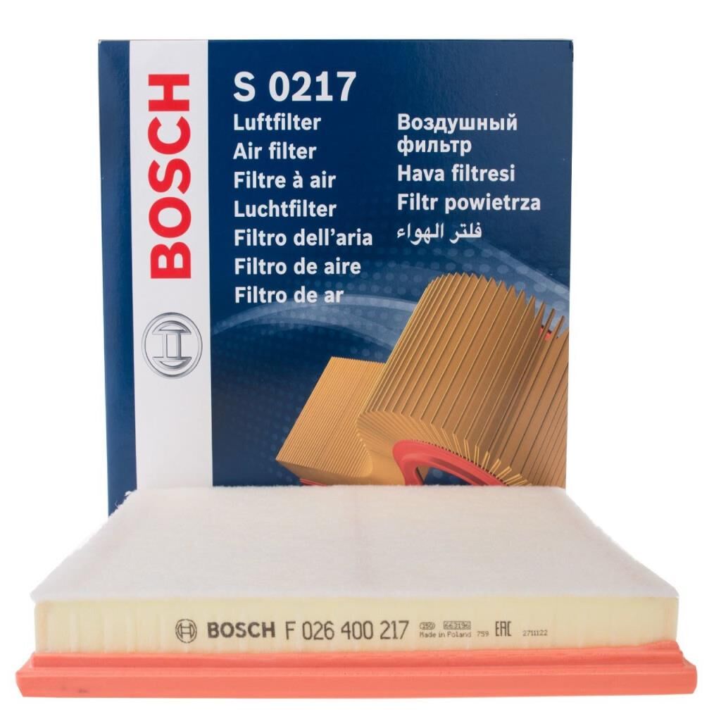 BOS-F026400217 | Opel Astra J 1.6 Dizel Hava Filtresi Süngerli Bosch Marka