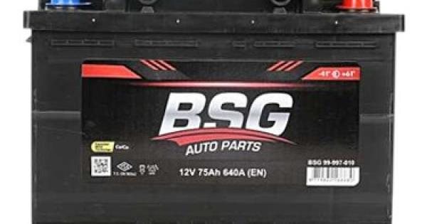 Akü 12V 75 Amper 190x175x277 Bsg Marka