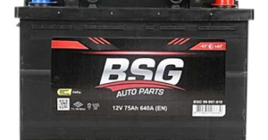 BSG 99-997-010 | Akü 12V 75 Amper 190x175x277