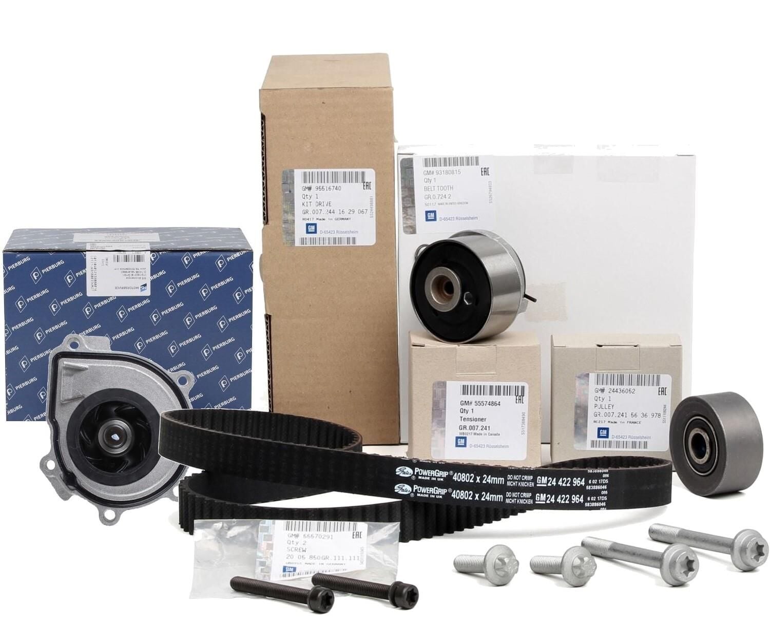 Opel Astra H- Astra G- Astra J- İnsignia- Meriva A- Zafira B Z16Xep, Z16Xer, A16Xer Twinport Triger Seti Gm