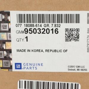 PSA (MOPAR) 95032016 Chevrolet Cruze Ön Panjur Arması Orijinal