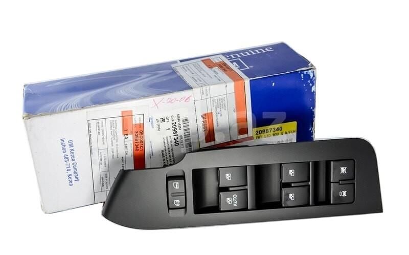 PSA (MOPAR) 20987340 Chevrolet Yeni Captiva C140 Sol Ön Cam Kaldırma 4'Lü Düğmesi Orijinal