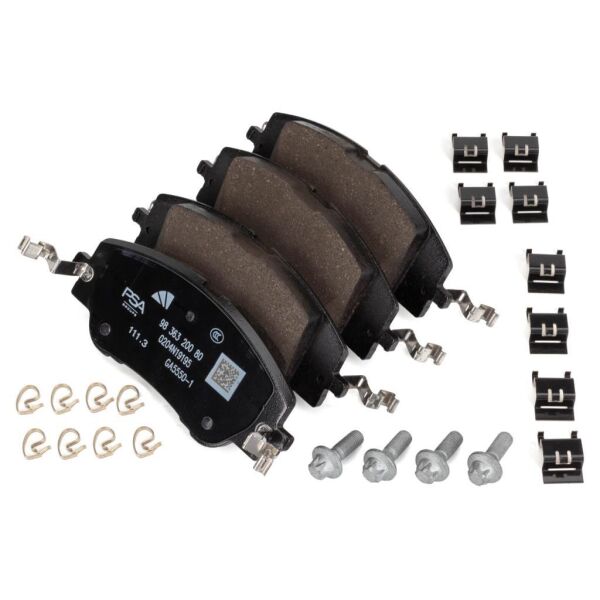 PSA (MOPAR) 1681371180 | Citroen C4 C41 (Suv) Ön Fren Balata Takımı Orijinal