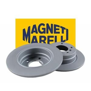 MAGNETI MARELLI 360704003900 | Opel Astra G Arka 5 Bijon Fren Disk Takımı