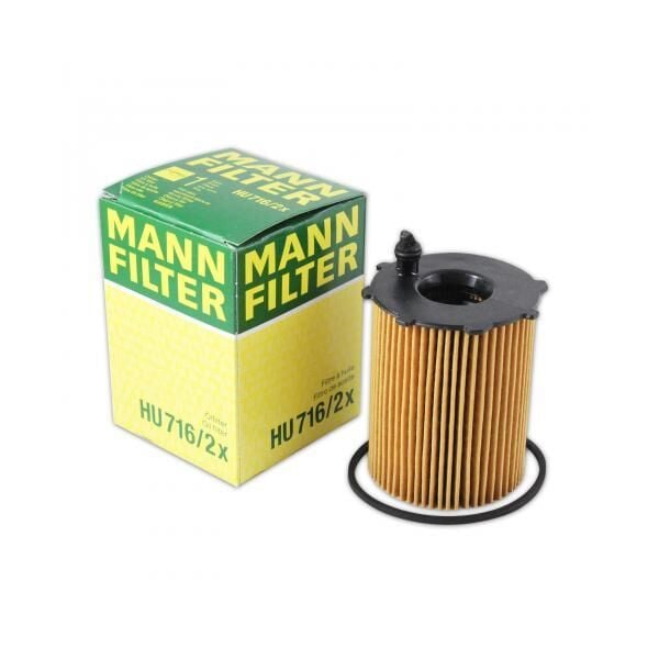 MANN HU716/2X | Peugeot 207 1.4 Hdi 1.6 Hdi Dizel Yağ Filtresi Mann Marka
