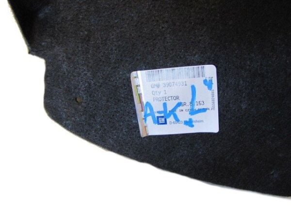 PSA (MOPAR) 39115547 Opel Astra K Sol Ön Çamurluk Davlumbazı Orijinal